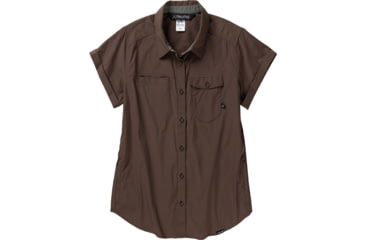 Image of Coalatree Switchback Short-Sleeve Shirt - Womens, COT001U-BRO-XL