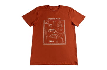 Image of Coalatree Weekend Plans Cotton Short-Sleeve T-Shirt - Unisex, COT0012-BRI-M