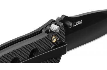Image of Coast DX340 Tactical Folding Knife, 3.5in Blade, Black,Clam C19CP
