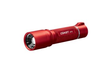 Image of Coast HP7R Rechargeable Long Distance Focusing Flashlight, 300 Lumens, Li-Ion Pack/4 x AAA, Red, 21526