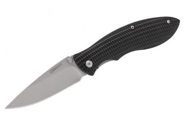 Image of Coast LX337 Knife with Ribbed Fiberglass-Filled Nylon Handle 20075