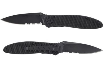 Image of Coast S.P.T.  Black Folding, Fine Edge Knife LX325