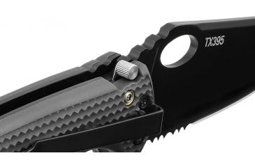 Image of Coast TX395 CP Stainless Steel, Double Lock Folder, 3.9in Blade, Folding Knife, Black, Box 20846