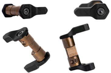 Image of Cobalt Kinetics Ambi Safety Selector, AR-15/ AR-10, Aluminum, Anodized, Black, 1in, CK-SS/AMBI-BLK