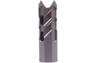 Image of Cobalt Kinetics Edge Muzzle Brake, .223/5.56, 1/2x28, .750in, LiFe treated carbon steel, Black, 2in, CK-MD/EDGE-556