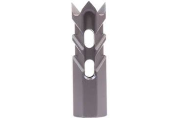 Image of Cobalt Kinetics Edge Muzzle Brake, .223/5.56, 1/2x28, .750in, LiFe treated carbon steel, Black, 2in, CK-MD/EDGE-556
