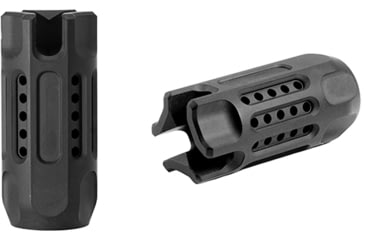 Image of Cobalt Kinetics RCB 2.0 Muzzle Brake, 5.56x45 mm NATO, 1/2x28, 1144 Steel, Black, 2in, CK-RCB/2-556