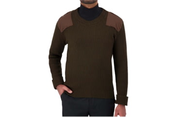 Image of Cobmex Commando Sweater, Brown, Medium, 8083BNM