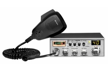 Image of Cobra 25 w/Front Connection MIC, Black/Gray, 25LTD