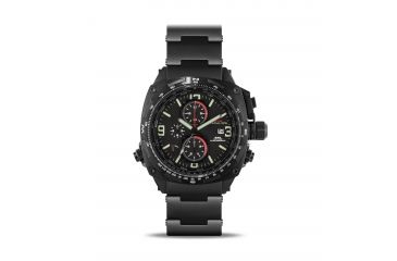 Image of Cobra 44mm Black Titanium Case, Black Dial, Titanium Band