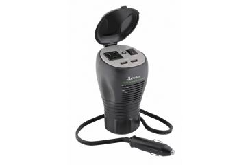 Image of Cobra Cup-holder Design 200 Watt Power Inverter - 200 Wats, CPI290CH