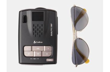 Image of Cobra DualPro 360 Laser Radar Detector, Black Gun Metal, 0180011-1