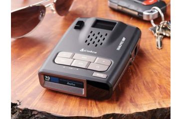 Image of Cobra DualPro 360 Laser Radar Detector, Black Gun Metal, 0180011-1