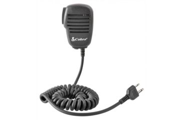 Image of Cobra Lapel Speaker-Microphone for HH38 WXST and HH Road Trip, Black PMRSM