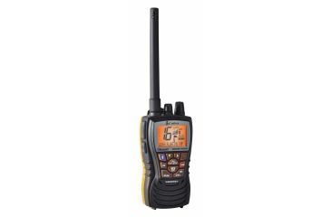 Image of Cobra MR HH500 FLT BT6 Watt Floating VHF Radio with Bluetooth Wireless Technology &amp; Rewind-Say-Again, Black/Gray, MR HH500 FLT BT