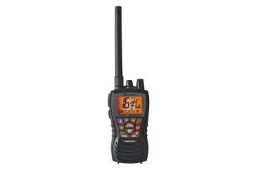Image of Cobra MR HH500 FLT BT6 Watt Floating VHF Radio with Bluetooth Wireless Technology &amp; Rewind-Say-Again, Black/Gray, MR HH500 FLT BT