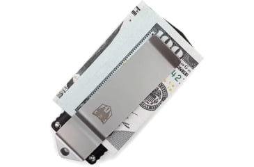 Image of CobraTec Knives Money Clip OTF Automatic Folding Knives, 1.75in, D2 Steel, Plain Blade, Black Handle, BLKMCOTF