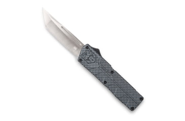 Image of CobraTec Knives Lightweight OTF Automatic Folding Knives, 3.25in, D2 Steel, Tanto Non-Serrated, Carbon Fiber Handle, CFCTLWTNS