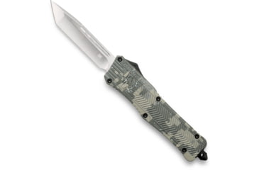 Image of CobraTec Knives Large CTK-1 OTF Automatic Folding Knife, 3.75 in, D2 Steel, Tanto Blade, Aluminum Alloy, Digital Army Camo Handle, LADCCTK-1LTNS