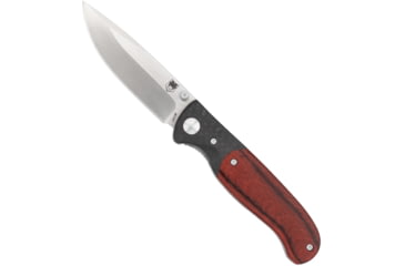 Image of CobraTec Knives Baron Folding Knife, 3.25in, 154CM, Drop Point Blade, Carbon Fiber Handle, CTBRN