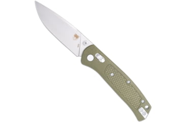 Image of CobraTec Knives EDC Scout Bar Lock Folding Knife, 3.125 in, VG10, Drop Point, Grivory, OD Green Handle, CTSCTGRVODGBAR, 1410111