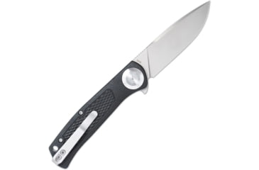 Image of CobraTec Knives EDC Scout Button Lock Automatic Folding Knife, 3.12in, VG10, Drop Point, Grivory Black Handle, CTSCTGRVBLKBL