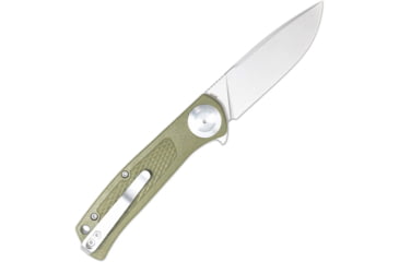 Image of CobraTec EDC Scout Grivory Button Lock Folding Knife, OD Green, 1410109