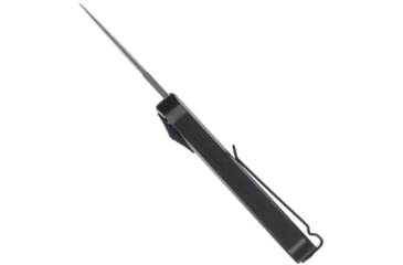 Image of CobraTec Knives California 928SB OTF Knife, 1.75in, D2 Steel Blade, Drop Point Plain Blade, Black Anodized Aluminum Handle, CALI928SBBLKDNS