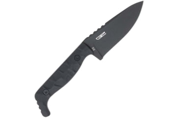 Image of Cobratec Knives Cobratec Kingpin 4 Fixed Bld Black D2 Steel W/kydex Sheath