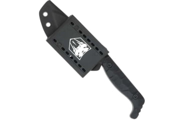 Image of Cobratec Knives Cobratec Kingpin 4 Fixed Bld Black D2 Steel W/kydex Sheath