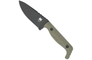 Image of Cobratec Knives Cobratec Kingpin 4 Fixed Bld Od Green D2 Steel W/kdx Sheath