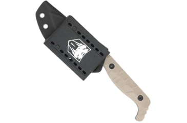 Image of Cobratec Knives Cobratec Kingpin 4 Fixed Bld Tan D2 Steel W/kydex Sheath