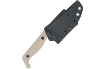 Image of Cobratec Knives Cobratec Kingpin 4 Fixed Bld Tan D2 Steel W/kydex Sheath