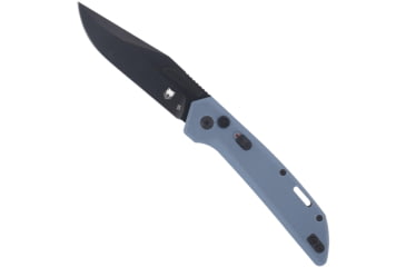 Image of CobraTec Knives Naja Automatic Folding Knife, 3.5 in, D2 Steel, Drop Point, G-10, Slate Grey Handle, CTNAJSLGRY