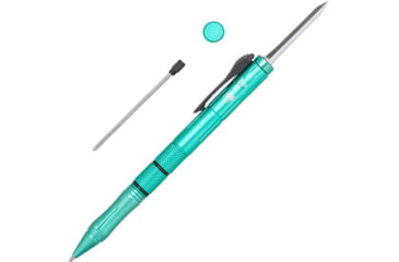 Image of Cobratec Knives Cobratec Otf Pen Knife Tiffany Blue 1.75'' Blade W/black Ink