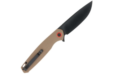 Image of Cobratec Knives Cobratec Rath 3.5 Folder Brown D2 Black Blade