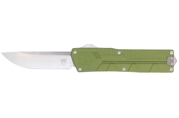 Image of CobraTec Knives Paragon OTF Knife, VG-10 Stainless Steel, Plain, OD Green Handle, CTPRNEDGODG