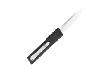Image of CobraTec Knives Gentlemen's Gen II OTF Knife, 2.8in, Drop Non-Serrated, Black Handle, GENT2BLKCM154DNS