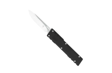 Image of CobraTec Knives Gentlemen's Gen II OTF Knife, 2.8in, Drop Non-Serrated, Black Handle, GENT2BLKCM154DNS