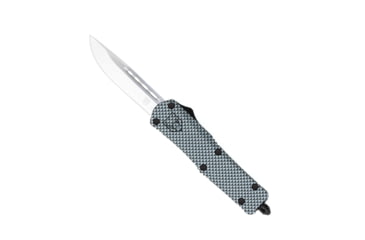 Image of CobraTec Knives FS-3 Medium OTF Automatic Folding Knives, 3in, D2 Steel, Drop Non-Serrated Blade, Carbon Fiber Handle, MCFFS-3DNS