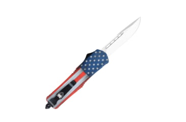 Image of CobraTec Knives FS-3 Medium OTF Automatic Folding Knives, 3in, D2 Steel, Drop Non-Serrated Blade, Ems Handle, MEMSFS-3DNS