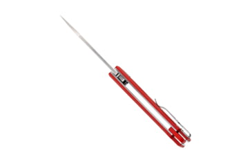 Image of CobraTec Knives Riptide 3 in Folding Knife, S35VN Blade, G-10, RED, CTRTDRED