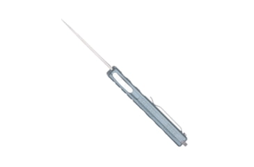 Image of CobraTec Knives Small Enforcer OTF Knife, 2.25in, M390 Drop Non-Serrated, Grey, SCTEGRYM390DNS