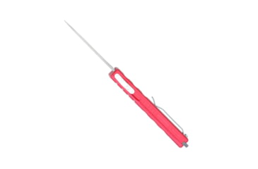 Image of CobraTec Knives Small Enforcer OTF Knife, 2.25in, M390 Drop Non-Serrated, Red, SCTERDM390DNS