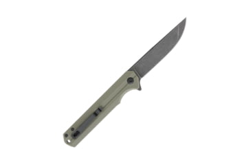 Image of CobraTec Knives Streamline Folding Knive, 3.5in, D2 Stonewash, G-10, Od Green, CTODGG10SL