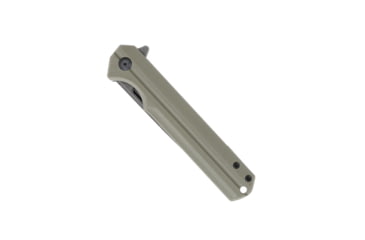 Image of CobraTec Knives Streamline Folding Knive, 3.5in, D2 Stonewash, G-10, Od Green, CTODGG10SL