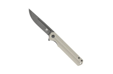 Image of CobraTec Knives Streamline Folding Knive, 3.5in, D2 Stonewash, G-10, Tan, CTTANG10SL