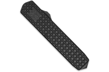 Image of CobraTec Knives Black Mamba OTF Automatic Folding Knife, 2.75 in, D2 Steel, Spear Point Blade, 6061 T6 Aluminum, Black Handle, CTMBM