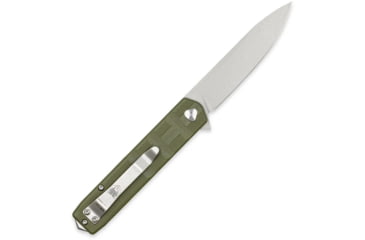 Image of CobraTec Medium Kuzio Drop Folder Assisted Opening Folding Knife, OD Green, 1410122