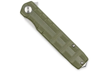Image of CobraTec Medium Kuzio Drop Folder Assisted Opening Folding Knife, OD Green, 1410122